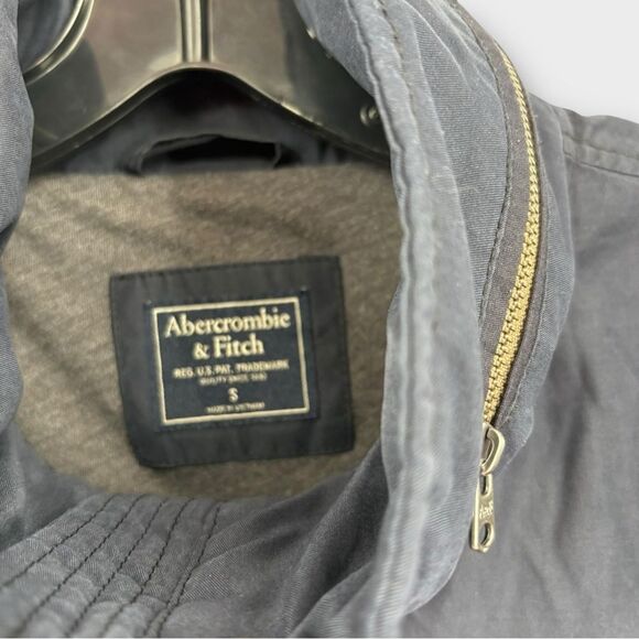 Abercrombie & Fitch Cinched Utility Jacket in Navy Blue Women’s Size S - Picture 5 of 5